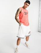 Reebok Classics Tie Dye Tank In Orange