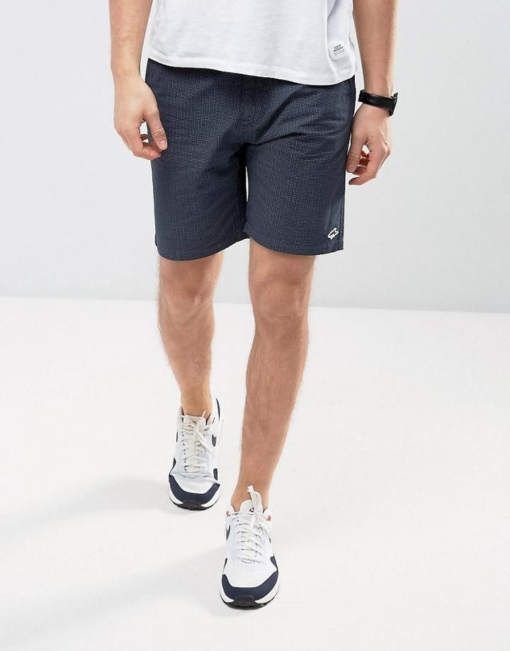Le Shark Peached Cotton Short - Navy
