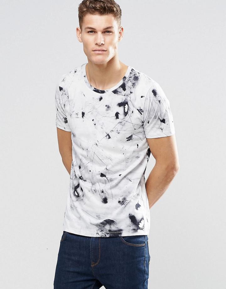 Hugo By Hugo Boss T-shirt With X-ray Print - White