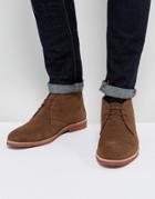 Red Tape Chukka Boots Brown Suede - Brown