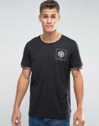 Jack And Jones T-shirt With Chest Logo - Black