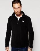 The North Face 100 Glacier 1/4 Fleece - Black