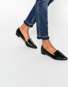 Pieces Psvani Point Flat Shoes - Black