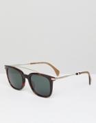 Tommy Hilfiger Th1515/s Square Sunglasses In Tort - Brown