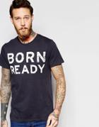 Wrangler Born Ready T-shirt - Phantom
