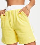 Threadbare Petite Sweat Shorts In Lemon - Part Of A Set-yellow