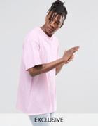 Reclaimed Vintage Oversized T-shirt - Pink
