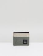Herschel Supply Co Aspect Roy Bi-fold Wallet With Rfid - Green