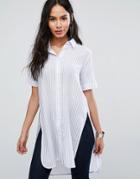 B.young Striped Tunic - Blue