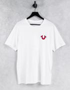 True Religion Buddha Logo Crew Neck T-shirt-white