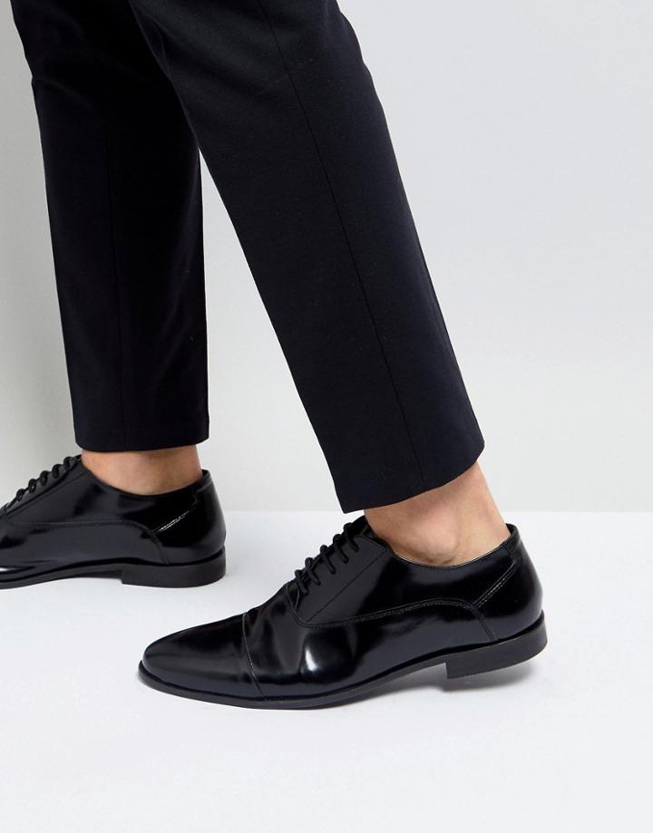 Kg By Kurt Geiger Rayleigh Hi Shine Derby Shoes - Black