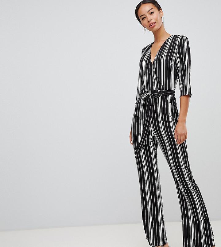 Parisian Tall Stripe Jumpsuit-multi