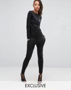 Puma Exclusive To Asos Lounge Slouchy Jumpsuit - Black
