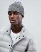 New Look Beanie In Gray Marl - Gray