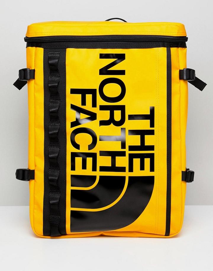 The North Face Base Camp Fusebox Backpack In Yellow - Yellow