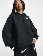 Nike Air Jordan Essential Fleece Pullover Hoodie In Black