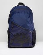 Timberland Classic 23l Backpack Large Tree Logo In Navy - Navy
