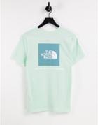 The North Face Box Nse T-shirt In Mint-green