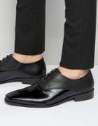 Kg Kurt Geiger Barkar Leather Oxford Shoes - Black