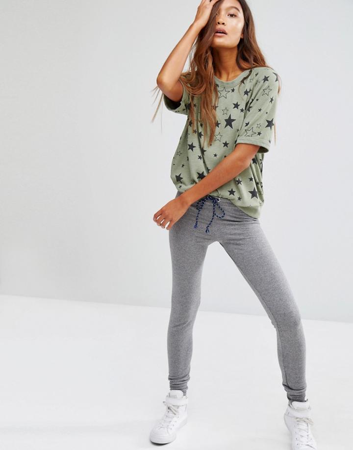 Sundry Skinny Sweatpants - H Gray