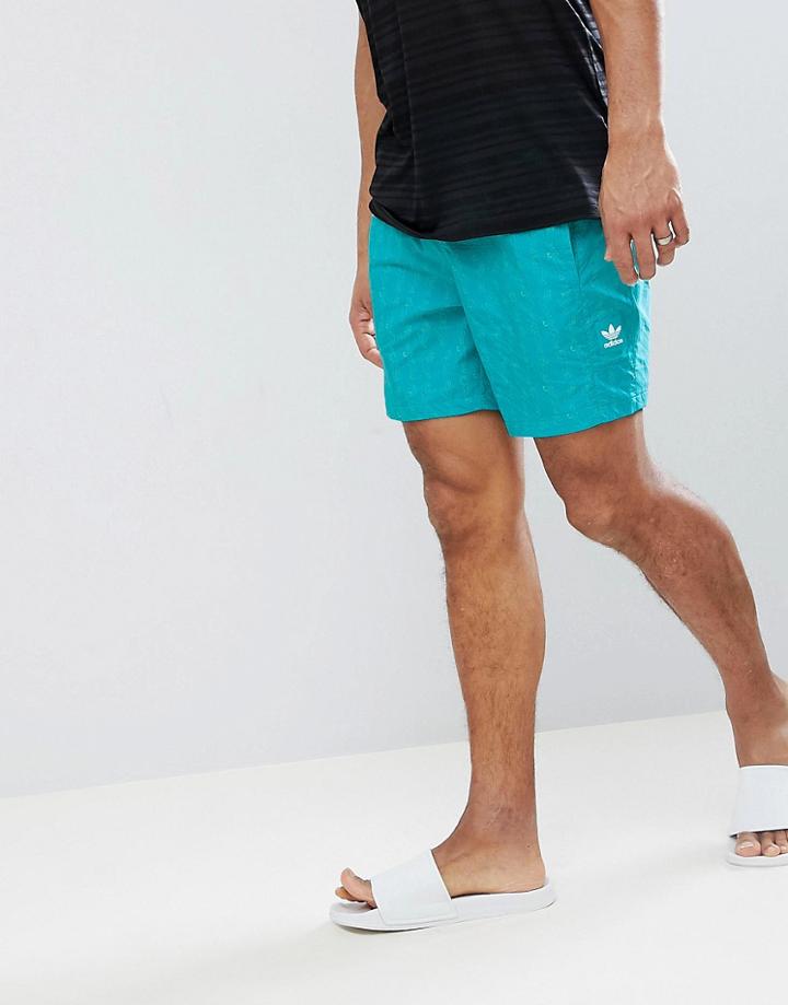Adidas Skateboarding Resort Shorts In Blue Ce1821 - Blue