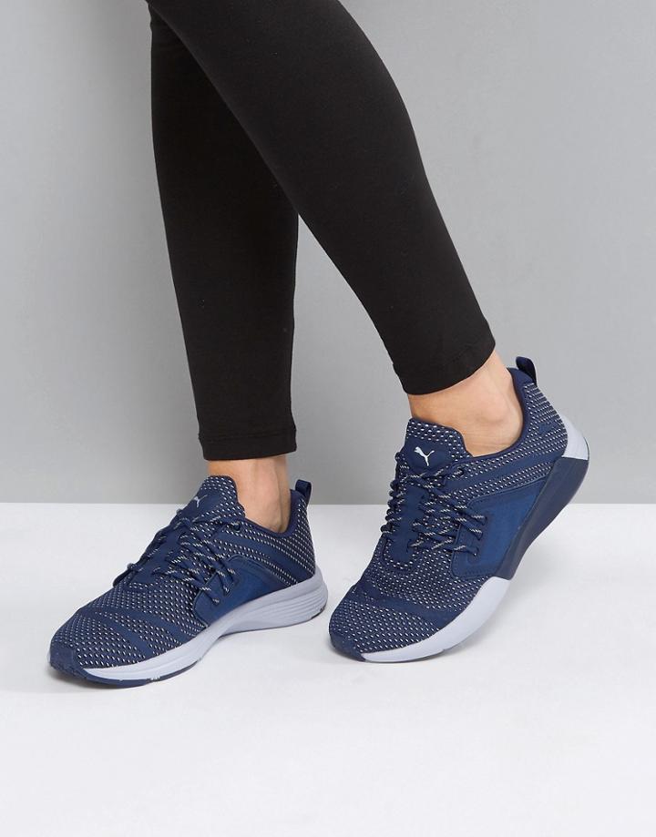 Puma Pulse Ignite Ex Sneakers In Blue - Blue