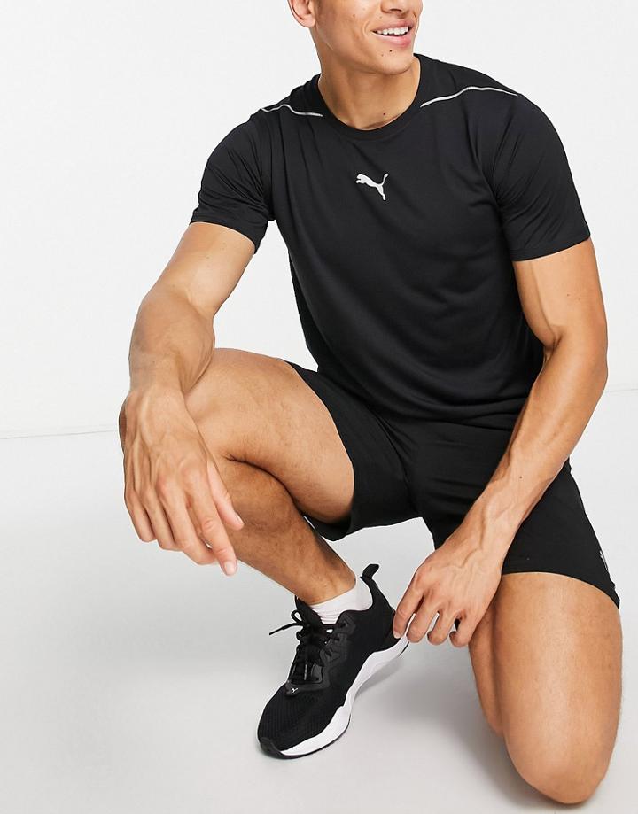Puma Running Cooladapt T-shirt In Black