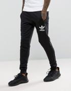 Adidas Originals 3 Stripe Jogger In Black Bs4629 - Black