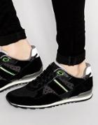 Boss Green Run Cool Runner Sneakers - Black