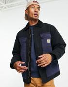 Carhartt Wip Og Arctic Jacket In Black/navy Mix