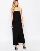 Keepsake Interval Maxi Dress In Black - Black