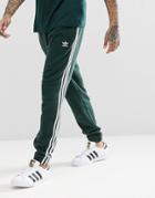 Adidas Originals Adicolor 3-stripe Joggers In Green Cx1898 - Green