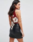 Love Floral Tie Back Top - Multi