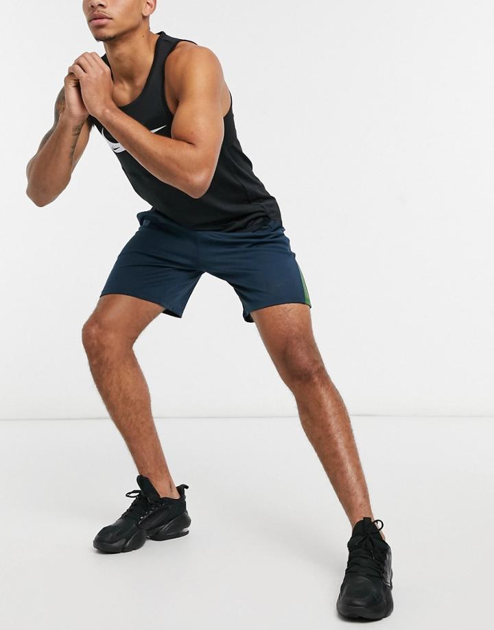 Nike Training Dry Short 5.0 In Blue-blues