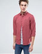 Tommy Hilfiger Denim Plain Shirt - Red