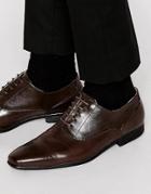 New Look Oxford Shoes In Mocha - Brown
