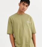 Noak Oversized Fit T-shirt With Logo-brown