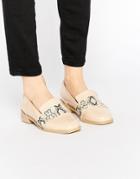 Asos Meadow Flat Shoes - Nude