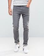 New Look Skinny Jeans In Gray - Gray
