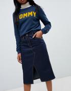 Tommy Hilfiger Denim Skirt - Blue