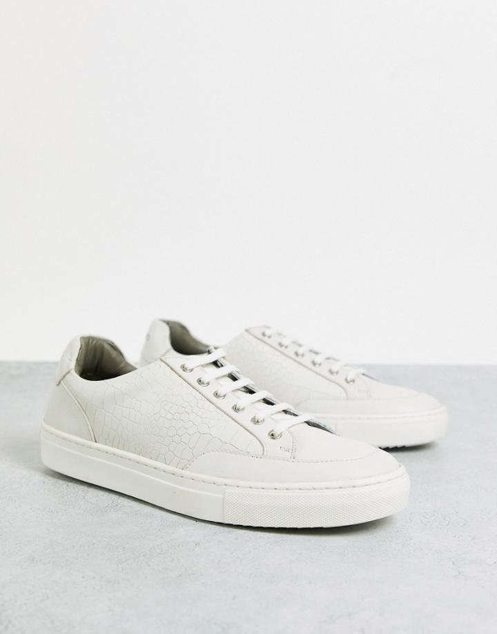 Bolongaro Trevor Jay Leather Sneakers-white