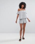 D.ra Los Fleiz Shorts - Blue