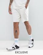 Puma Waffle Shorts In Gray Exclusive To Asos - Gray