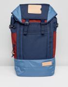 Eastpak Bust Backpack In Merge Mix Blue - Gray