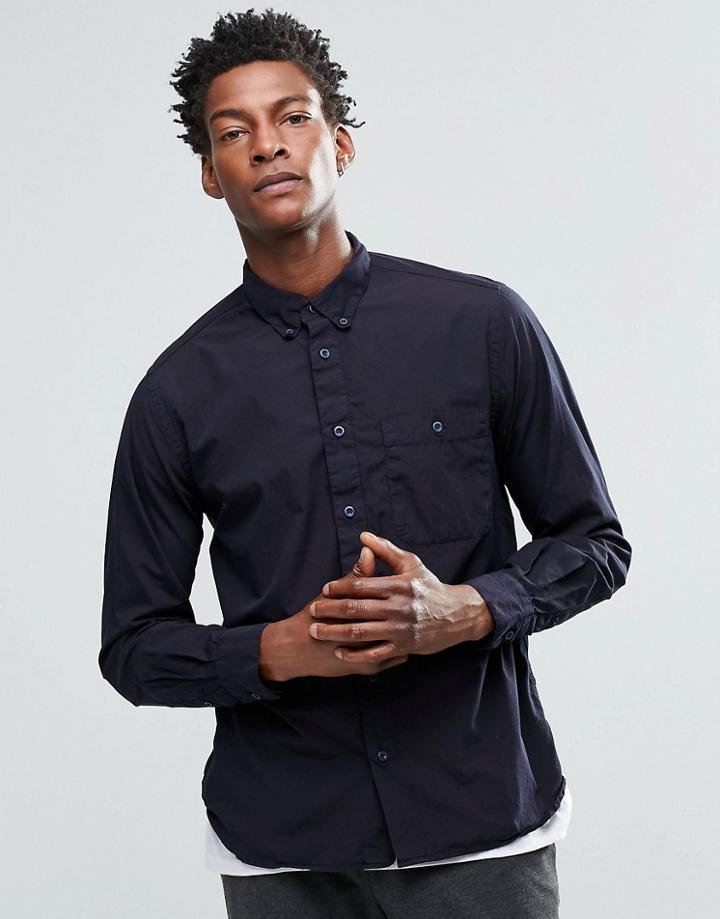 Ymc Chest Pocket Shirt - Black