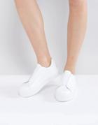 Warehouse Elastic Sneaker - White