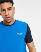 Boss Bodywear Balance Logo T-shirt In Blue