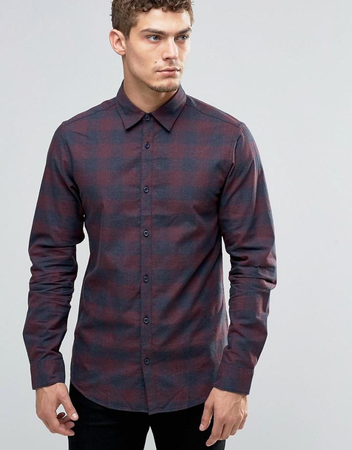 Jack & Jones Checked Shirt - Red