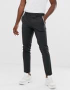 Jack & Jones Premium Skinny Fit Tipped Pocket Suit Pants In Gray