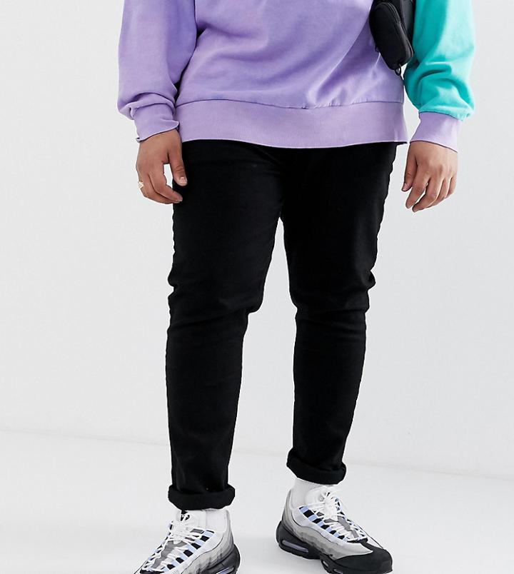 Collusion Plus X001 Skinny Jean In Black